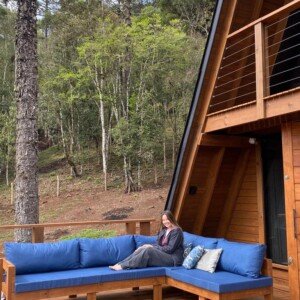 Chalé Suíço 52m² em Madeira A-FRAME - Chave na porta Urubici 11